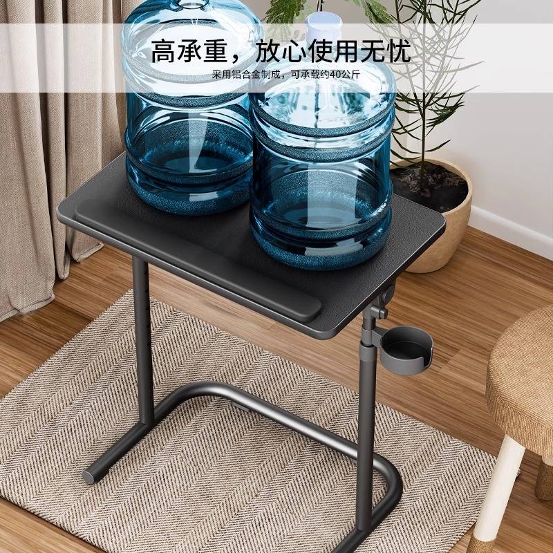 升降电脑桌折叠桌家用懒人可移动床边桌子卧室沙发学生宿舍小书桌