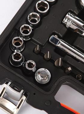 S010058 58列件套12m.5m系公制组26套综合性组工具套筒合套装