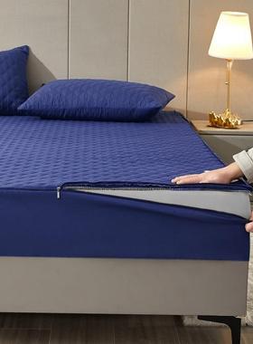 六包夹棉尿防水床笠 可拆卸六全包床垫保护22013套婴儿面隔尿防护