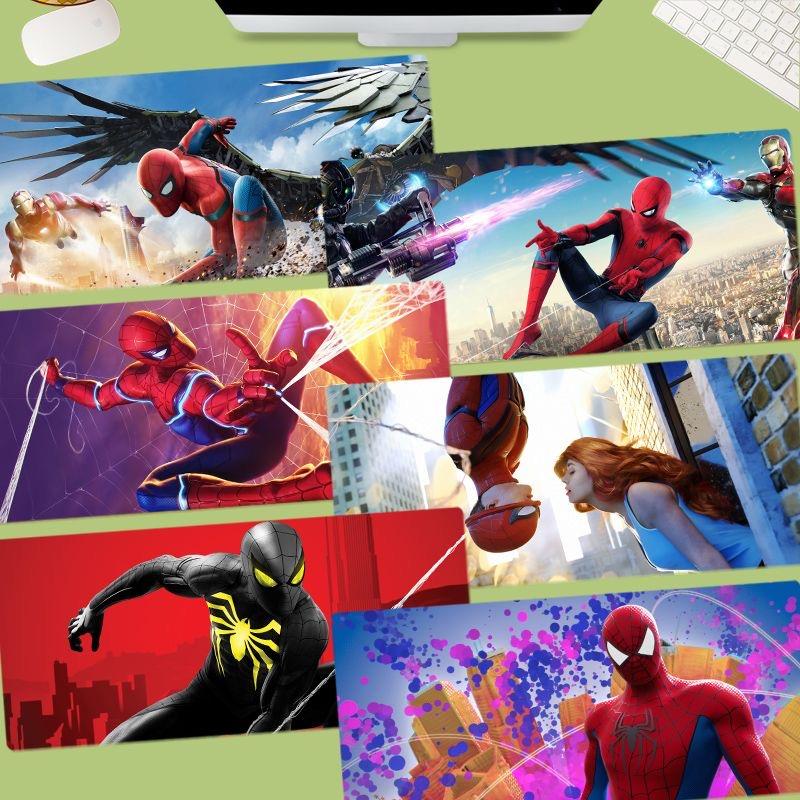 蜘蛛侠超大号游戏鼠标垫漫威动漫创意桌垫办公书桌键盘垫个性定制