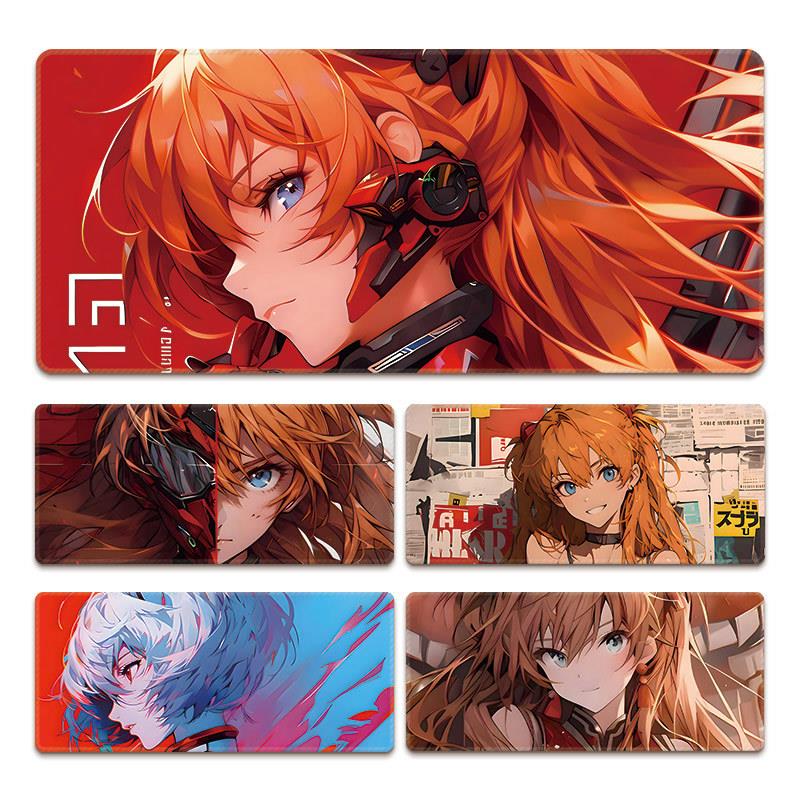 明日香鼠标垫加大加厚防滑锁边个性男女生游戏电竞电脑桌面键盘垫