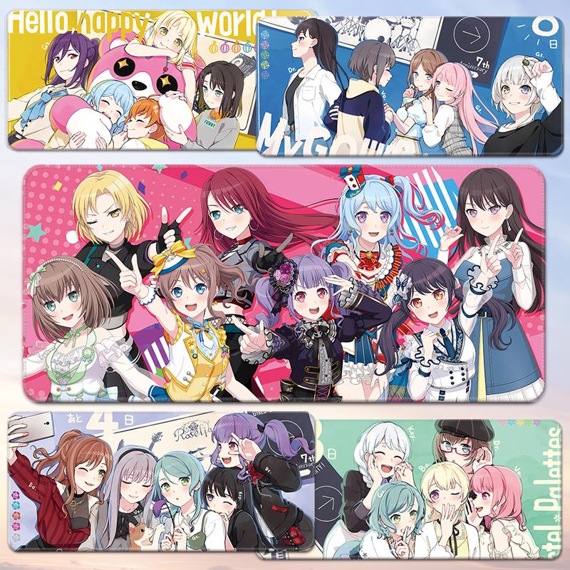 BanG Dream少女乐团派对鼠标垫MyGO超大桌垫Roselia周边Morfonica