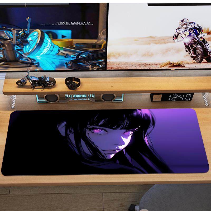 原神夜阑鼠标垫超大电竞游戏动漫定制男生宿舍电脑桌垫键盘垫防滑