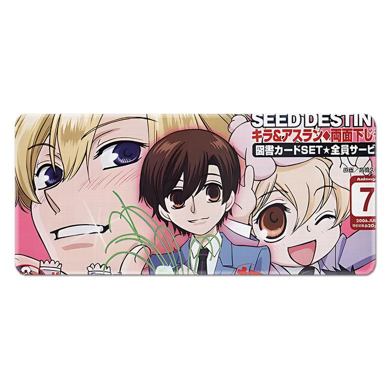 樱兰高校男公关部鼠标垫超大号键盘垫男女办公游戏二次元桌垫加厚