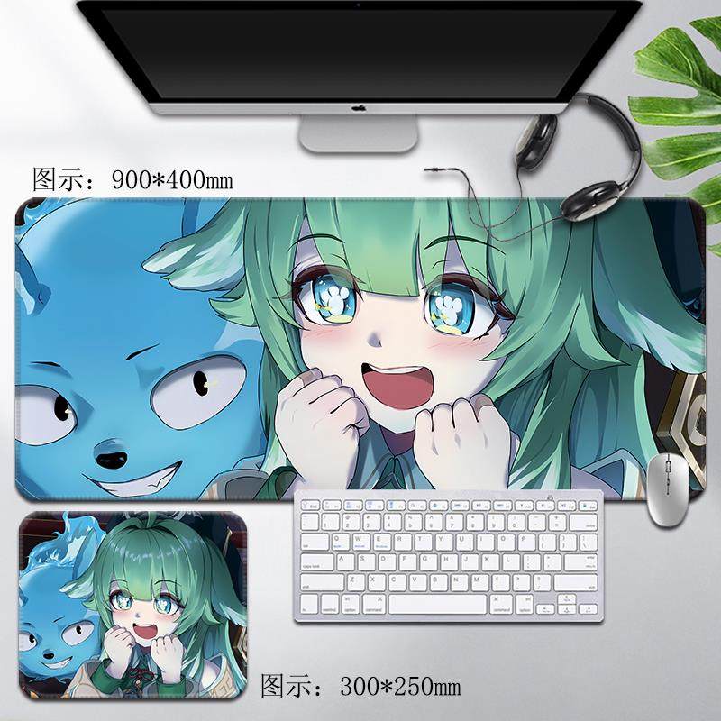 藿藿滑鼠垫崩坏星穹铁道超大键盘平板桌垫尾巴大爷同人周边小跟班