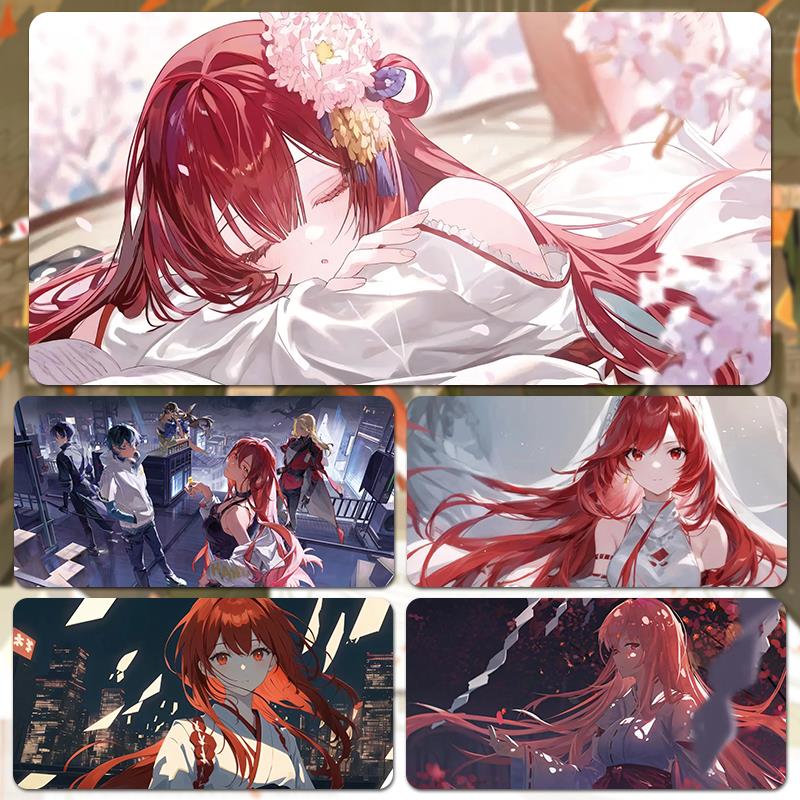 龙族108周边超大高清鼠标垫电脑桌垫学生小号办公游戏键盘垫子女