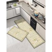 厨房地垫防滑防油可擦免洗脚垫门口耐脏垫子新款 硅藻泥专用吸水垫