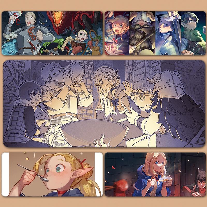 迷宫饭谷子周边舌尖上的地下城玛露希尔桌垫滑鼠垫二次元大号