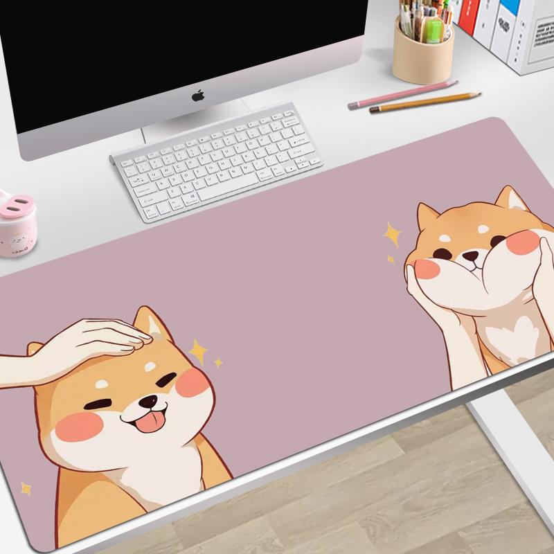 游戏电竞卡通可爱鼠标垫子超大号电脑桌垫加厚办公定制家用EAG4