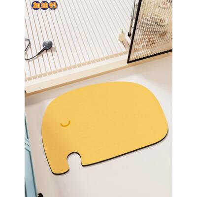 卡通浴室门垫家用硅藻泥防滑速干吸水垫浴室浴专用脚垫