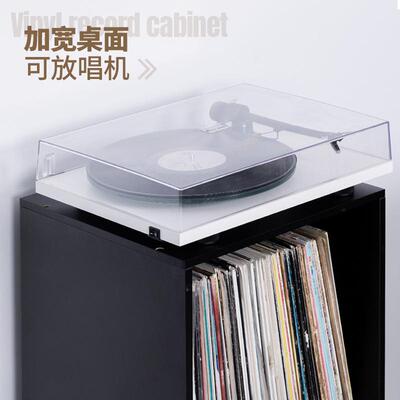 日简约黑胶纳唱片收柜式LP叠式纳柜自由组合柜黑胶收藏箱SNM收架