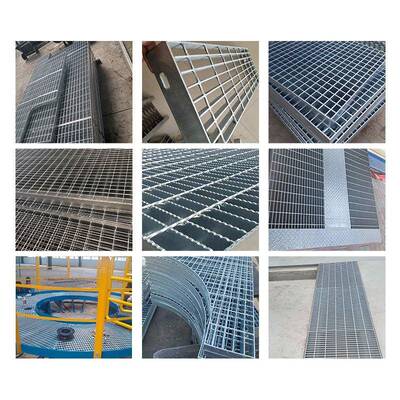 热镀钢房格板平台锌滑钢格防栅盖板网63985格板洗车格栅板楼梯踏