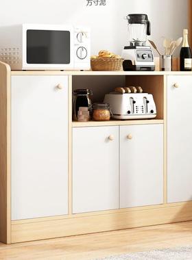 客厅阳台地储物柜飘窗杂物收柜纳物柜轻奢窗边矮柜家用小AXM户置