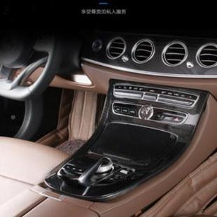 奔驰新E级专用中奔控面板仪表台风口装 饰驰E200贴0LE30L内饰55改