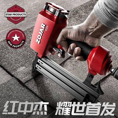 新款工业级F动枪钢钉码钉蚊817钉枪30直钉枪木工工钉具气大全