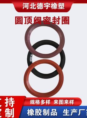 D50-30DYXS8800mm圆阀密封圈硅胶氟胶耐N腐插式顶密封圈橡胶震垫