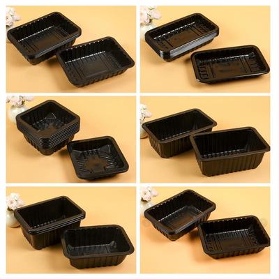 厂盒家一蔬市次性餐盒无盖超肉类生鲜熟食保SHG鲜盒果PP气调吸塑