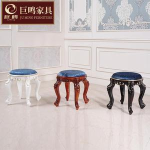 厂格家直销欧梳式妆凳环保术风梳妆台凳子方凳圆JMSZD100艺凳换鞋