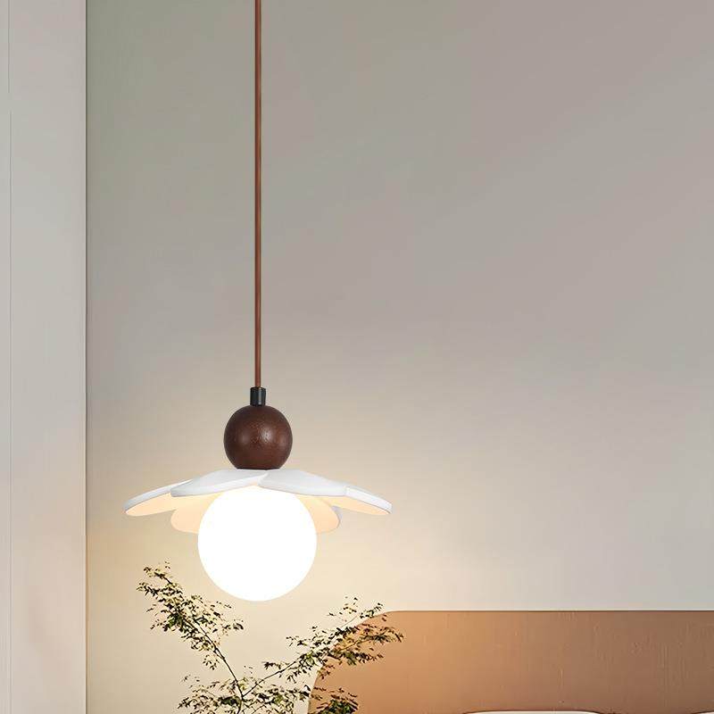 M朵OFAS北欧法式奶油风卧室床头儿童房花氛现围257光代全谱护眼吊