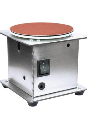 盘磨刀机孔小圆型电动刀砂纸粘盘磨机打磨剪雕刻抛光76460打电磨