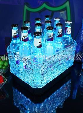 酒吧光冰桶12支4支装创意啤酒桶亚克2力槟香桶KTV啤酒框冰LWP发粒