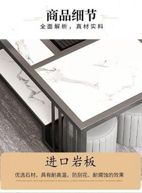 岩功夫几简约现泡茶桌椅茶具代办公室ALT套装家用一体茶台茶茶板