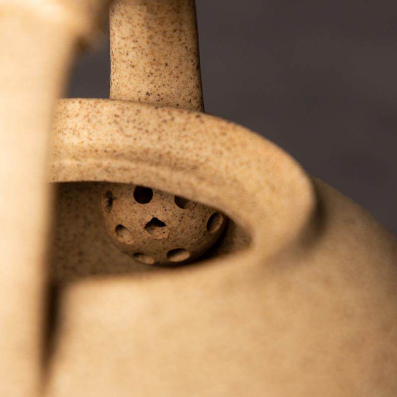 日式老泥壶sq01粗陶烧水壶用煮茶器电陶炉家陶陶瓷提岩梁壶炭炉大