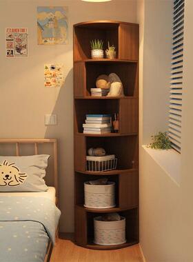 转角置物架落地角柜CPU墙拐置物柜角转角边柜墙角柜角墙三角柜边