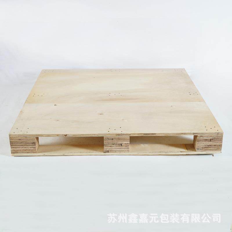 110*120免熏蒸面板18托地盘热处理0台板四面进叉车卡板UDO0实木木