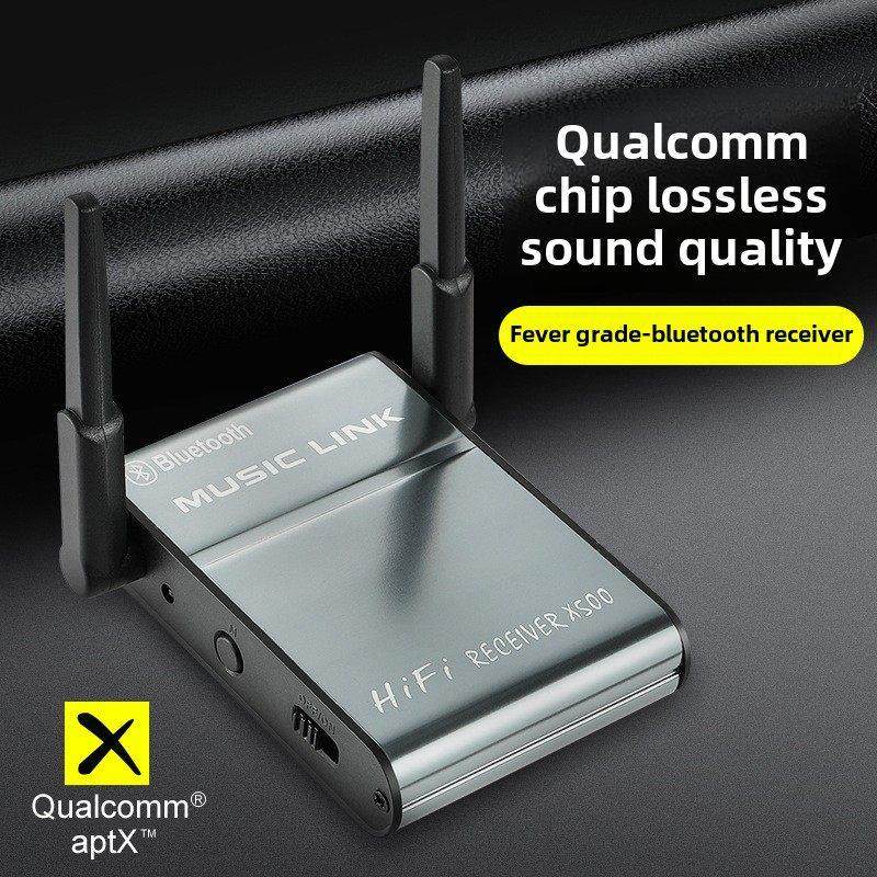 高通蓝牙接收器5.0音频APTX音响箱AUX车载无线适配发烧无损老功放
