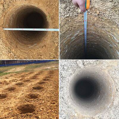 械手汽推架植子地钻油树挖坑机电EEA线杆打洞机汽油机机式省油