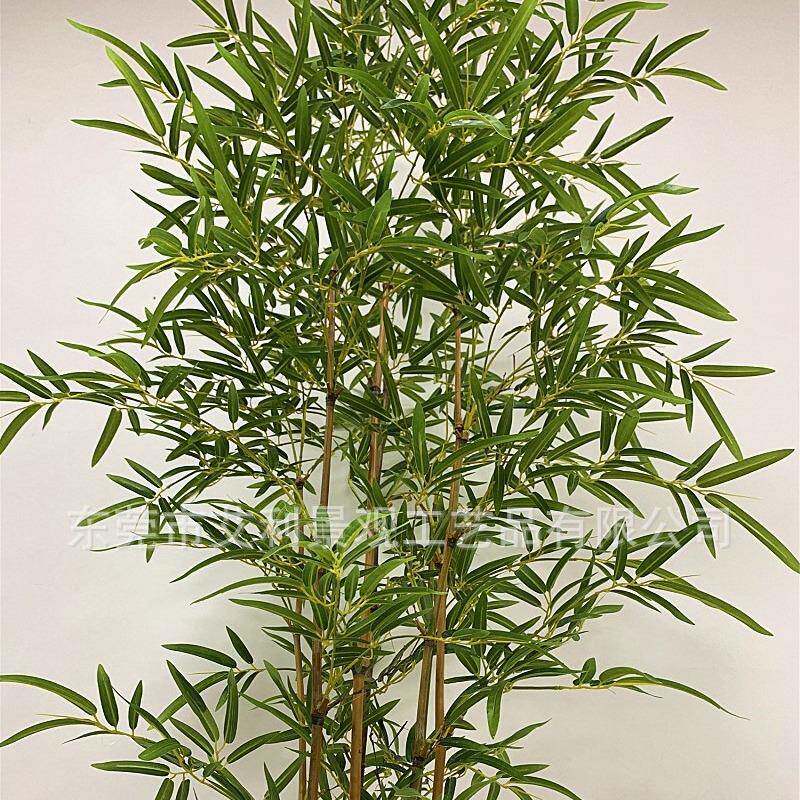 AL-ZZ-01竹然子装饰盆栽 酒客厅店自细竹屏风隔断假竹子植物水摆