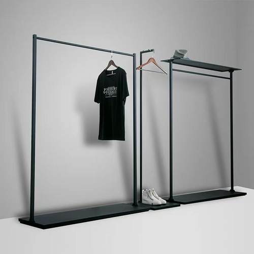 家用简易衣柜铁艺XLY展架落红网衣帽架多功能衣置物架卧室地衣物