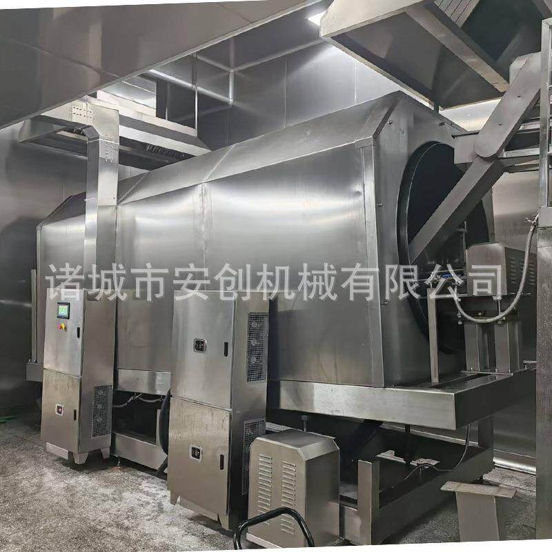 大型商用全自动炒米131饭机 电磁滚连筒炒面蛋机 水续式炒饭流线
