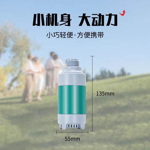 鱼缸鱼池循环过滤电抽水泵无刷机大率功v家用24高扬程底MIH吸陶瓷