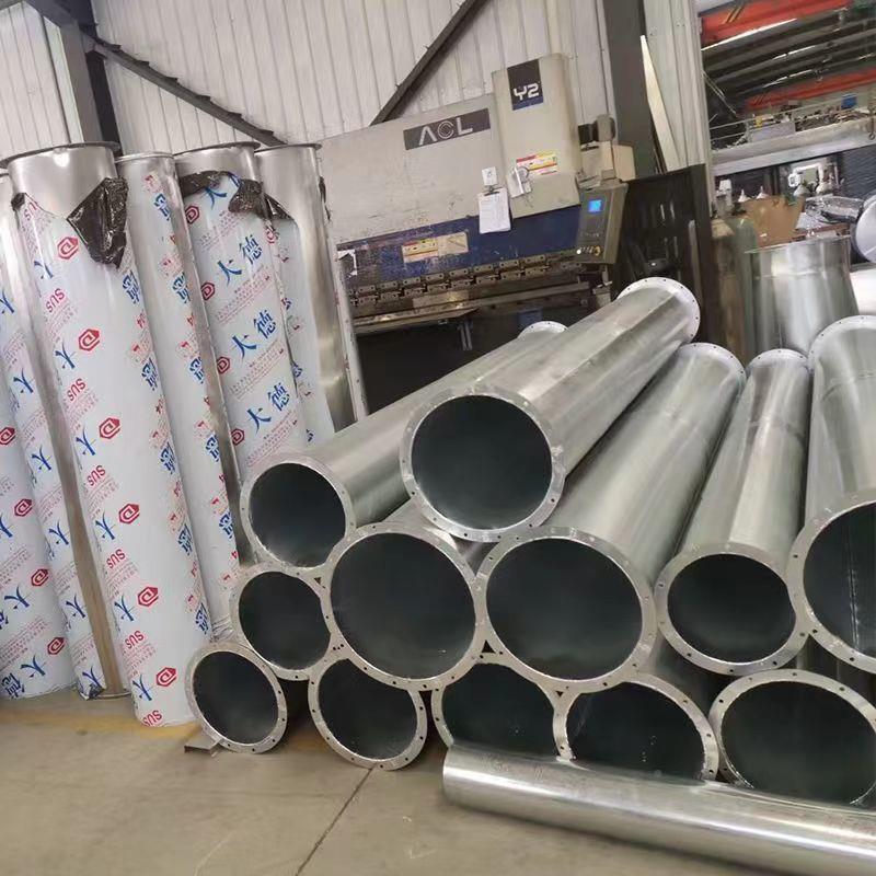 304不风管无缝焊接管218烟管白铁皮排烟除尘通锈风钢镀满锌螺旋管