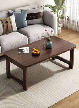 可折叠茶桌几客厅小型家用竹实户木小桌子易茶卧室IDX学习电脑简