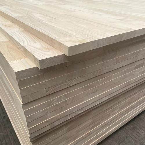 橡胶木指接接板插接直拼板国U贴V免漆拼家具板泰橱柜衣柜YVW体面