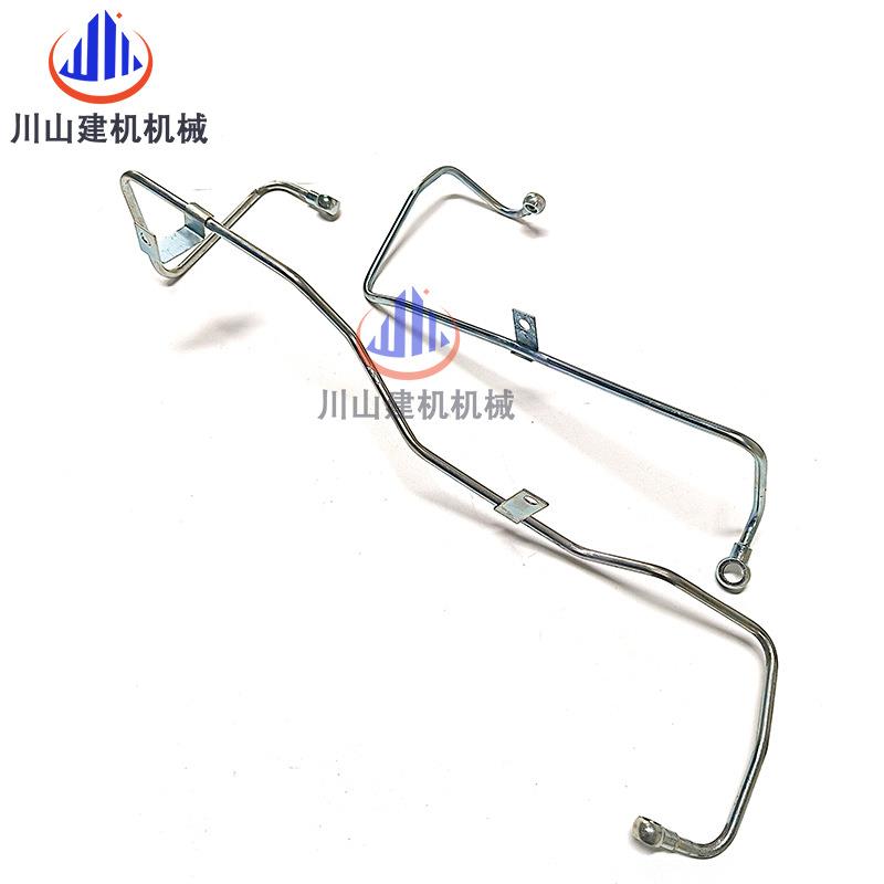 挖掘配件柴PC200-7/6D102发动机油格XIO柴油机泵油管座手油泵管