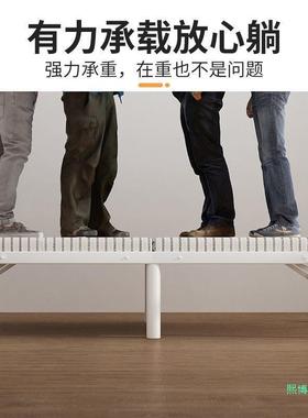 折型叠床单人床CUA家用双人经室济办公简易床午睡形床便捷隐床出租屋