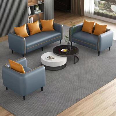 沙发客厅小户型球厅公酒店寓现简约理RWF台发店出租代房免洗新款