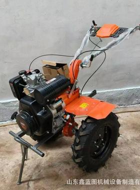 小型山开荒耕作业坡旋除地草底机 除菜园茶园农XNC作物行间草开沟