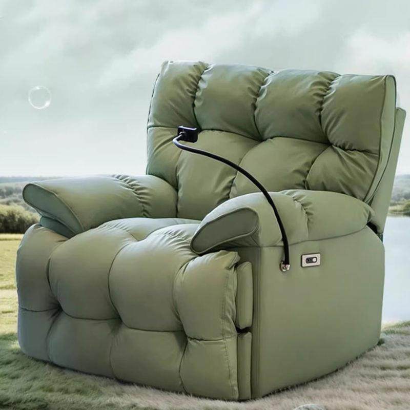 厅太空头等多朵247功红能网电动云摇椅客旋转躺椅懒人休闲单人沙