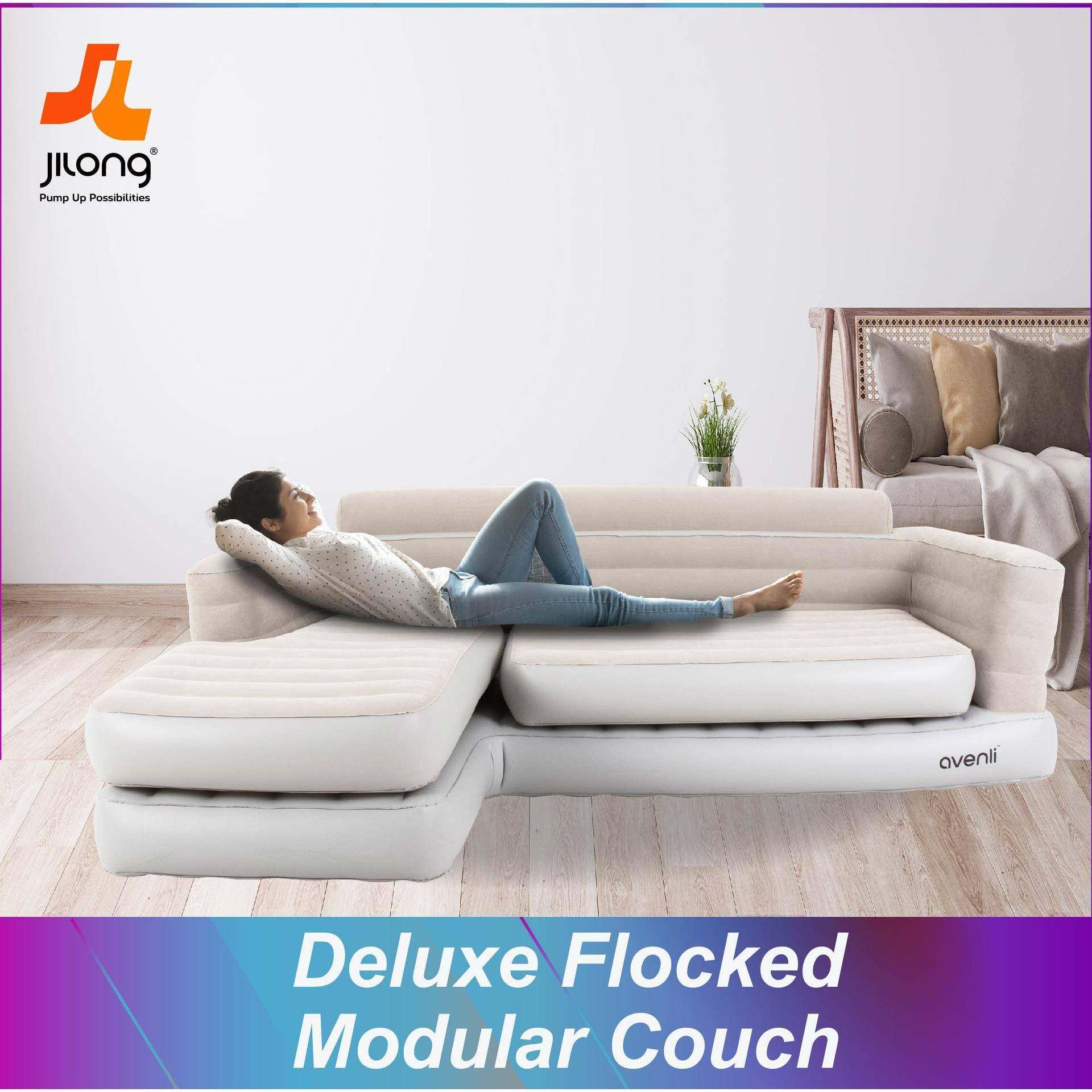 充气沙双人加厚人懒气垫多功能户外便携式折发叠充沙94199气发床