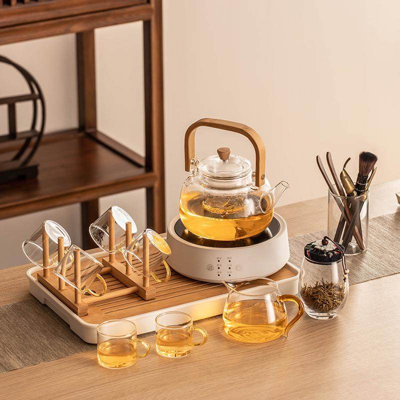 电陶炉煮茶KAH器套装家用泡茶办公室小型煮壶茶玻烧茶水茶壶蒸璃,餐饮具,茶壶,淘宝优惠券,粉丝福利购,淘宝优惠卷