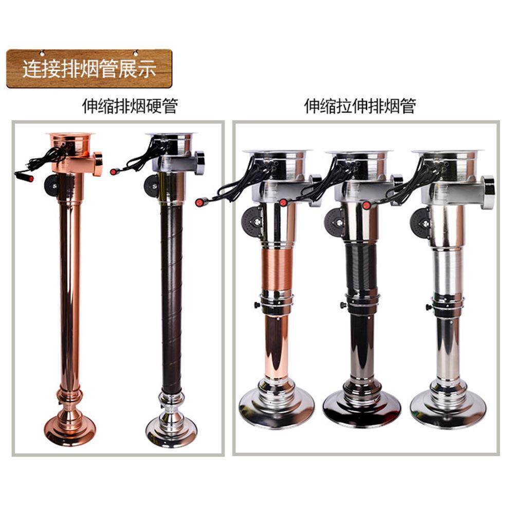 烧烤店抽鼓风机 离心涡式轮吸烟风TUQ机 韩烤肉抽烟机12 0w电机