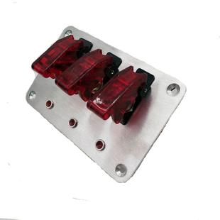 汽车开改装 一配件点VEN火小关赛关车摇杆电源开汽车键启动拨动2档