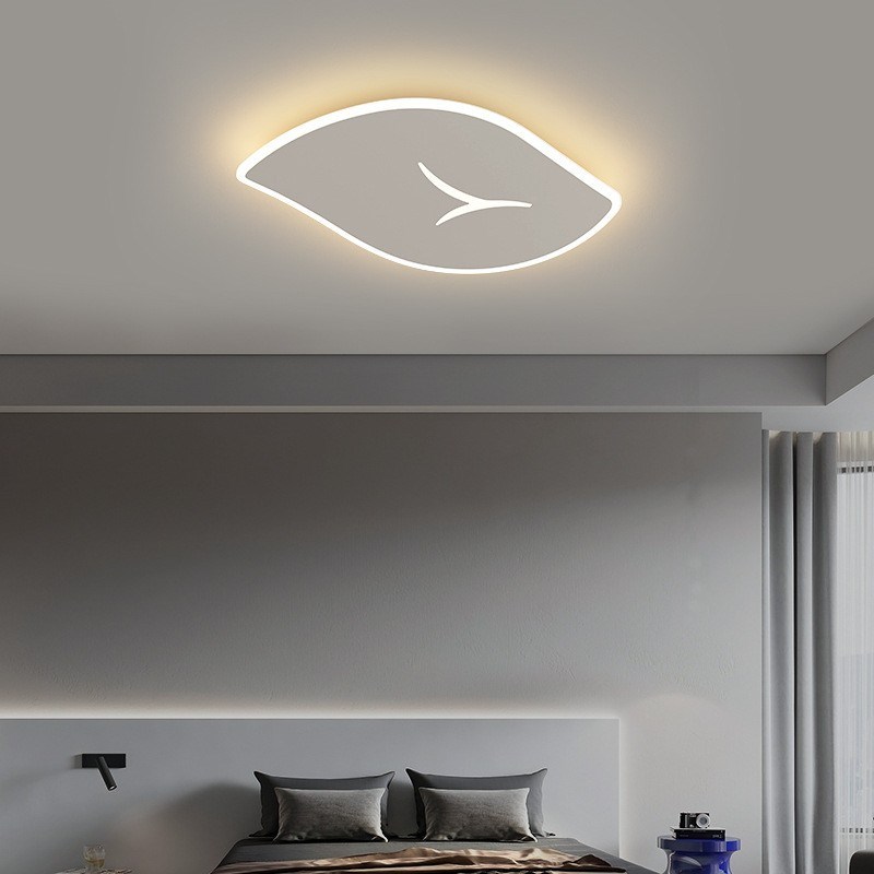 极简树叶卧室灯简约现代温馨家用灯饰圆形个N性时尚客厅吸顶灯灯