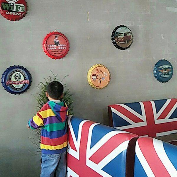 复古工业风餐厅墙面装饰挂件酒吧台墙上壁饰烧烤饭店啤酒瓶盖创意,家居饰品,壁饰,淘宝优惠券,粉丝福利购,淘宝优惠卷