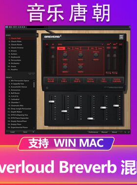 Breverb 2 效果惊艳的混响效果器VST插件 WIN&MAC